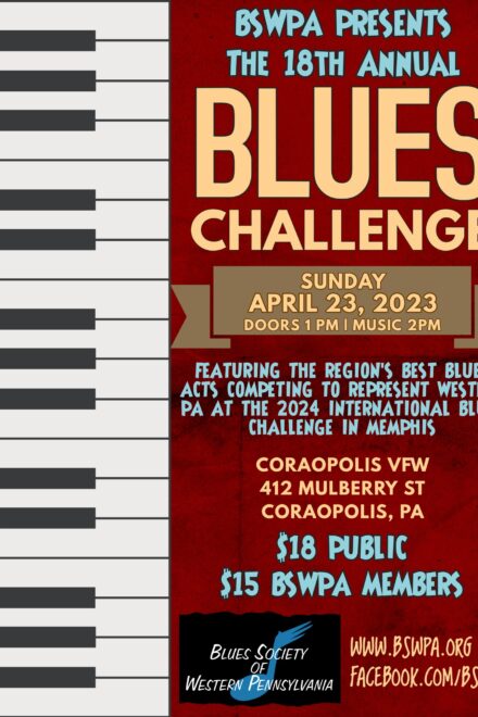 Day 16,956… Blues Society of Western Pennsylvania 18th Annual Blues Challenge